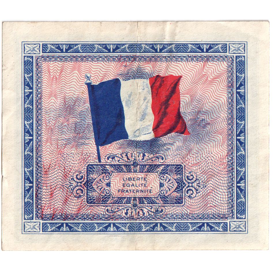 Francia, 2 Francs, SÉRIE 1944, BB