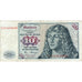 GERMANIA - REPUBBLICA FEDERALE, 10 Deutsche Mark, 1980-01-02, MB+
