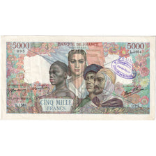 Francia, 5000 Francs, Empire Français, 1945-10-10, L.1564, BB