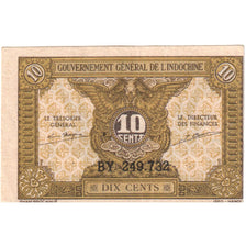 Französisch Indochina, 10 Cents, UNZ-