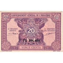 Französisch Indochina, 20 Cents, UNZ-