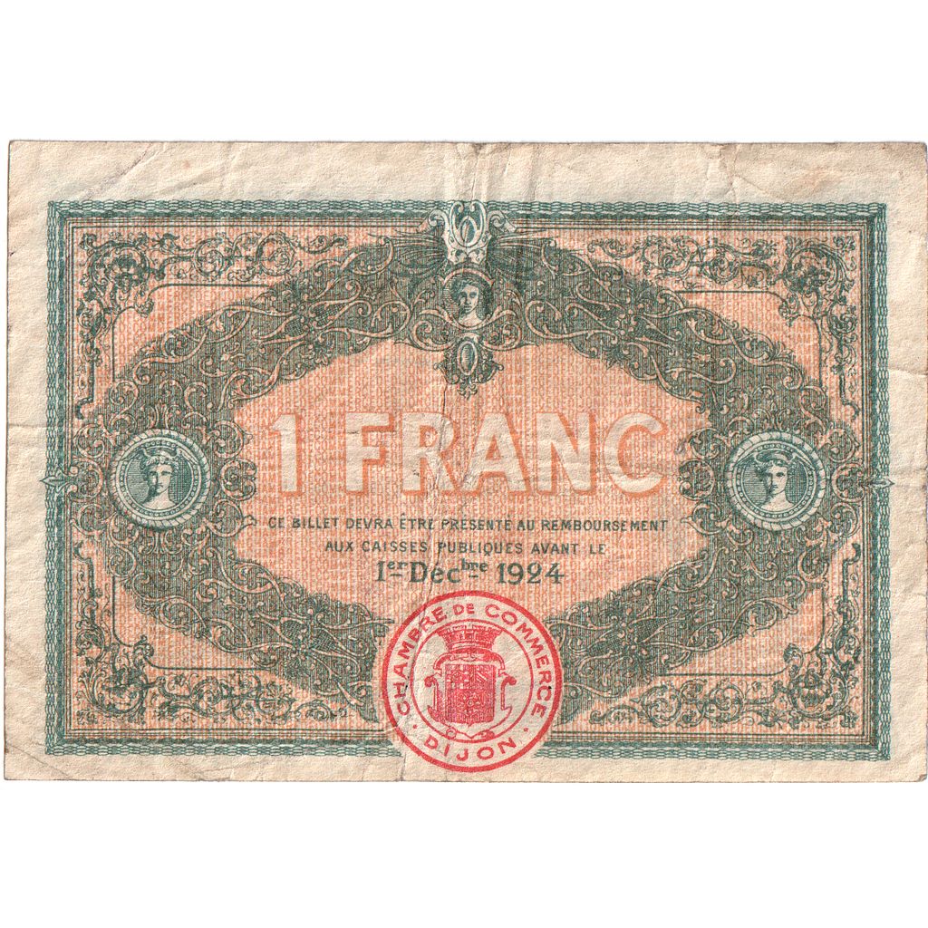 França, 1 Franc, 1919-12-01, VF(30-35), Pirot:53-20