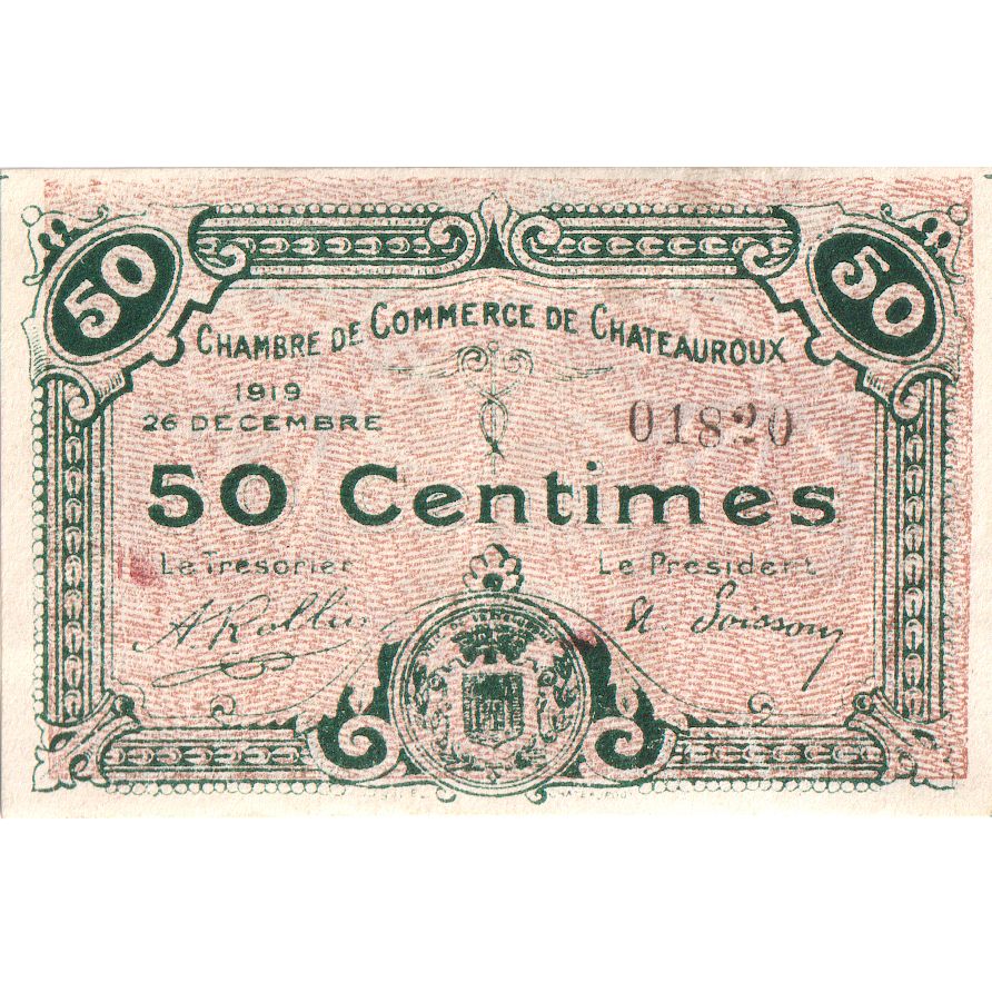 Francja, 50 Centimes, 1917-12-02, UNC(63), Pirot:46-22