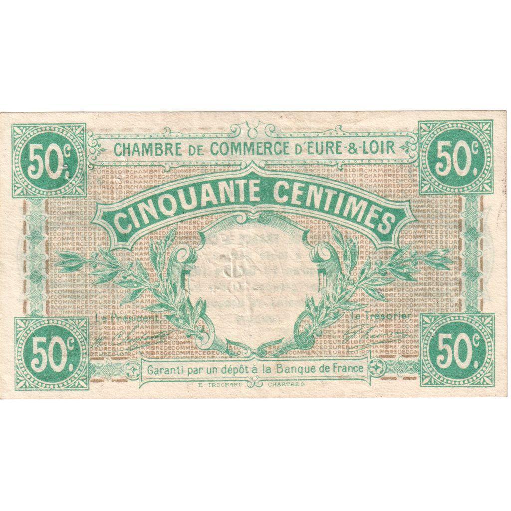 Frankreich, 50 Centimes, 1915-10-01, UNZ-, Pirot:45-1