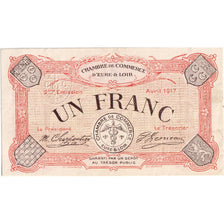 France, 1 Franc, 1917-04, UNC(63), Pirot:45-5