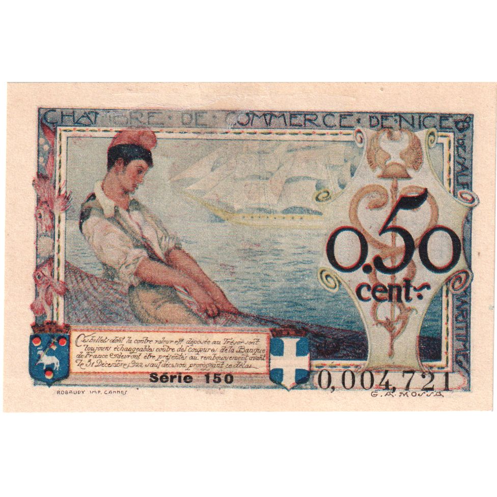 France, 50 Centimes, 1920-07-03, UNC 63, Pirot:91-9