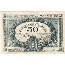 Monaco, 50 Centimes, 1920-03-20, TTB