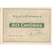 France, Epernay, 50 Centimes, 1914-09-05, Bon Municipal., SUP, Pirot:51-15
