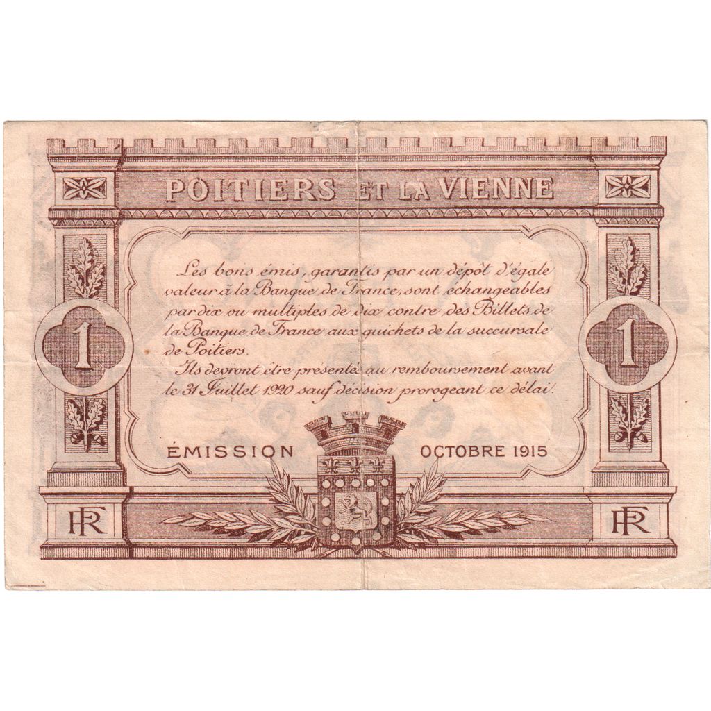 Francia, 1 Franc, BB, Pirot:101-3