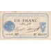 Algeria, 1 Franc, 1919-06-25, BB