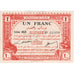 Tunisia, 1 Franc, 1918-11-04, TUNIS, FDS