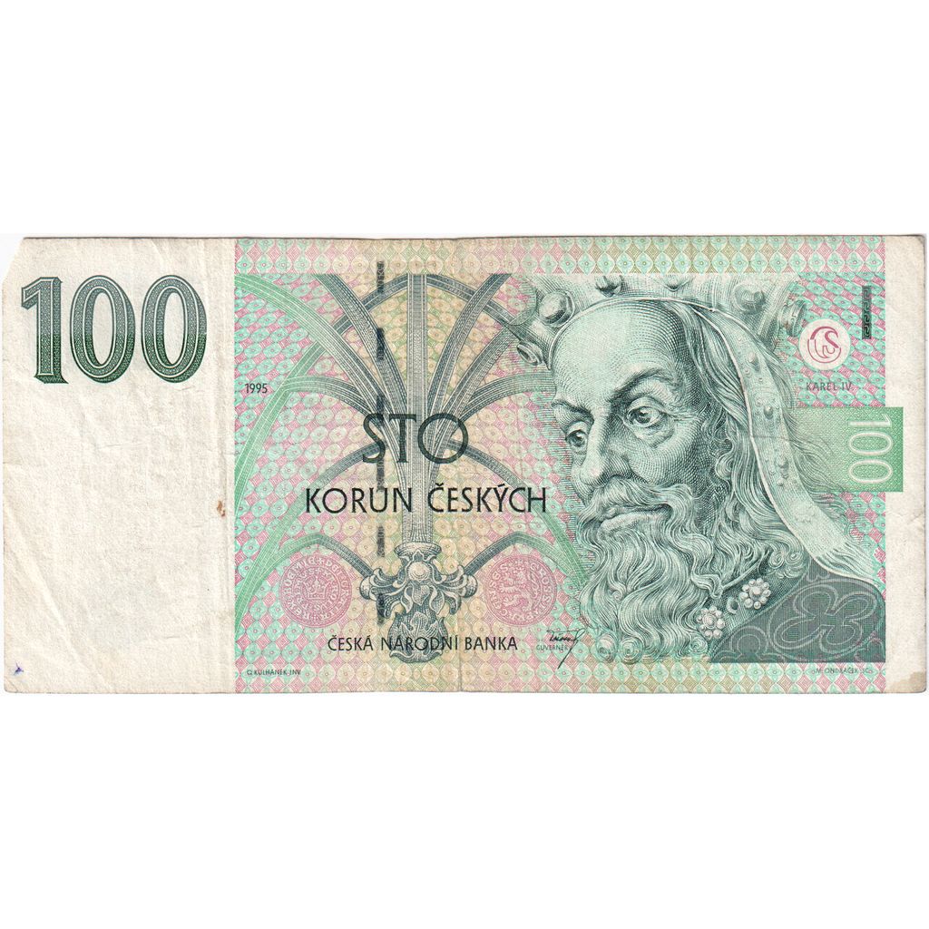 Czech Republic, 100 Korun, EF(40-45)