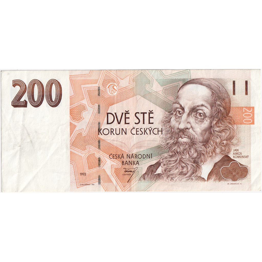 République Tchèque, 200 Korun, TTB