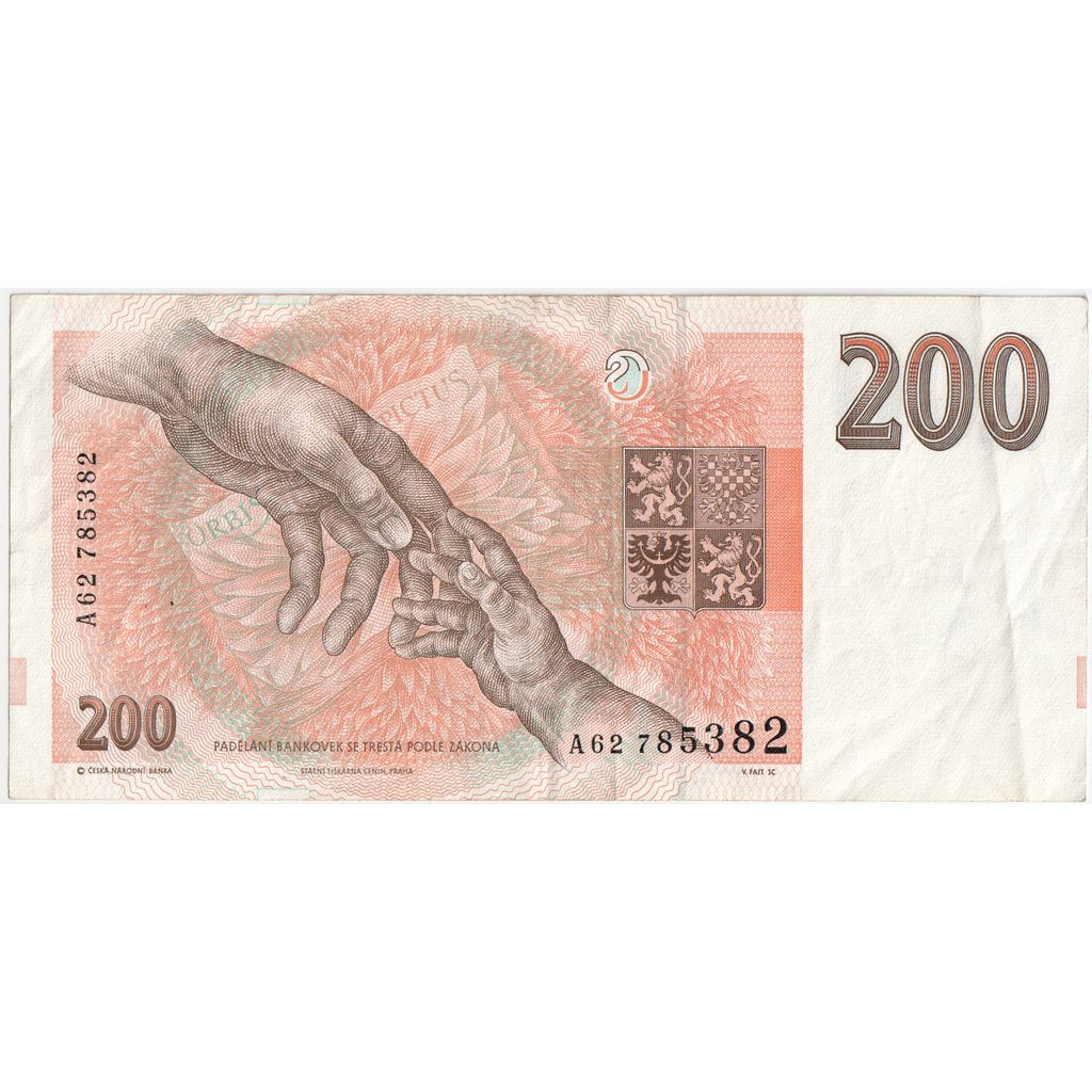 République Tchèque, 200 Korun, TTB
