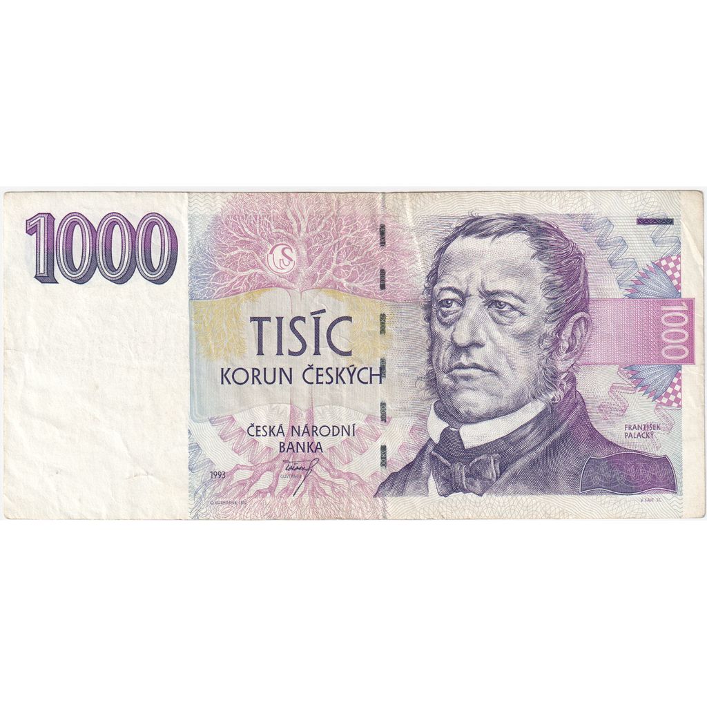 Tsjechische Republiek, 1000 Korun, TTB
