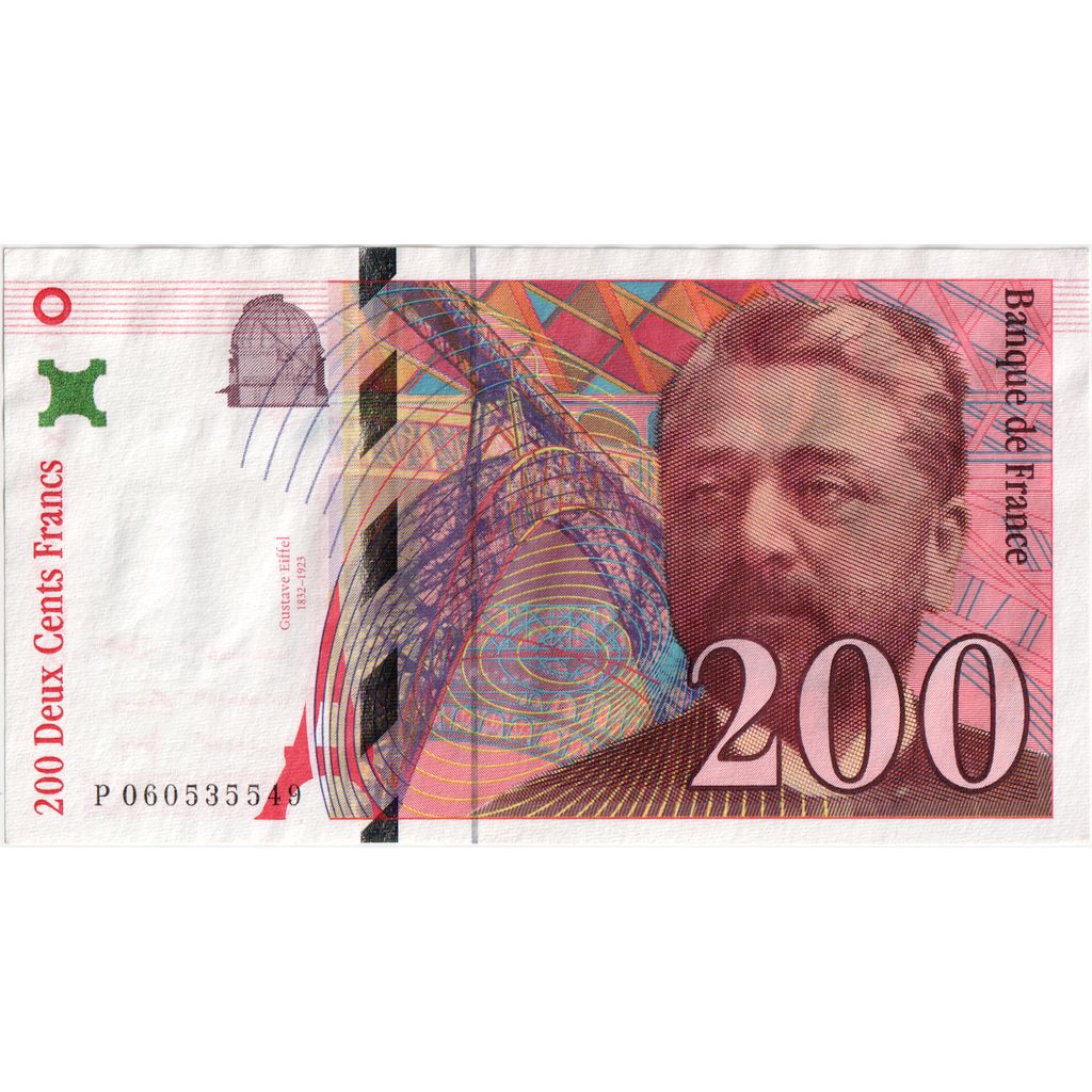 Frankreich, 200 Francs, Eiffel, P060535549, SS