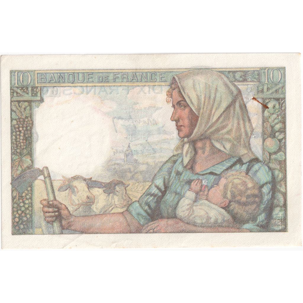 Francja, 10 Francs, Mineur, 1947-10-30, F.146, AU(55-58)