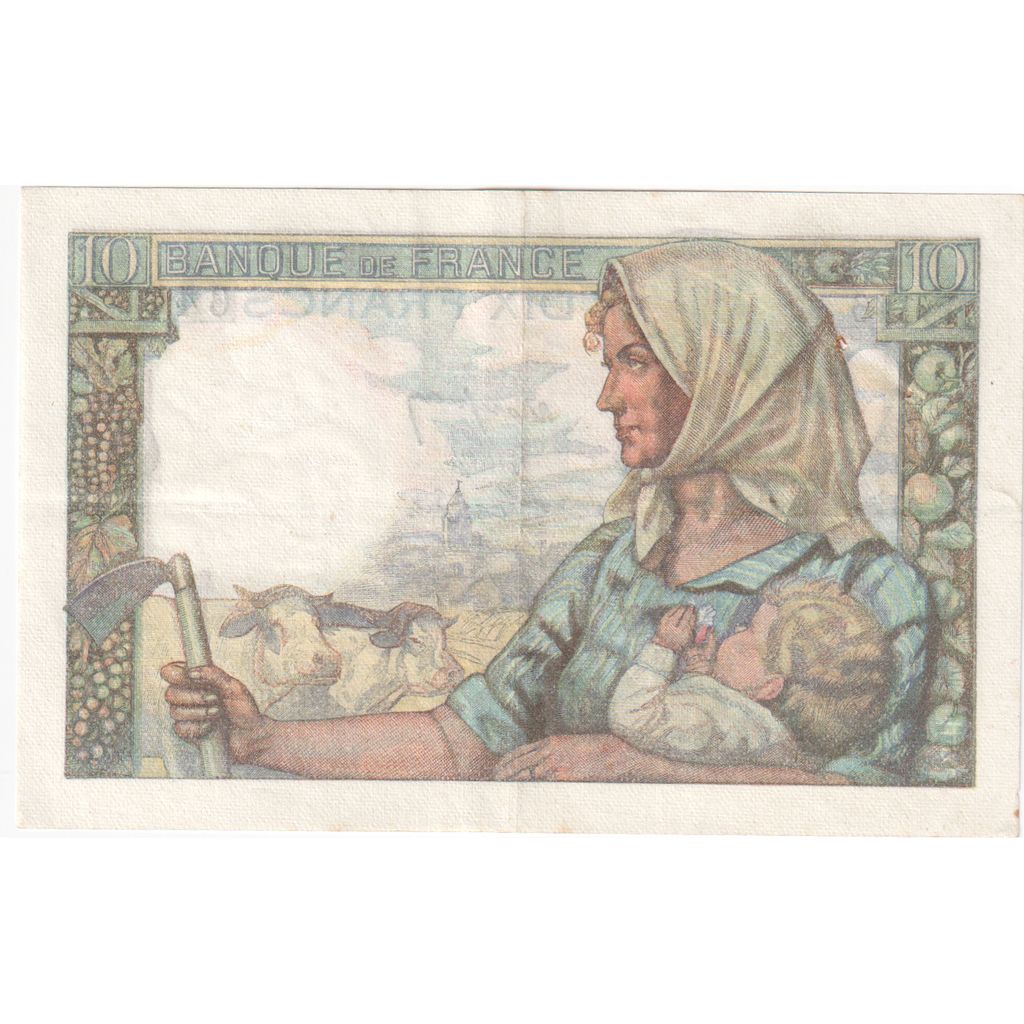 France, 10 Francs, Mineur, 1947-10-30, F.146, SUP