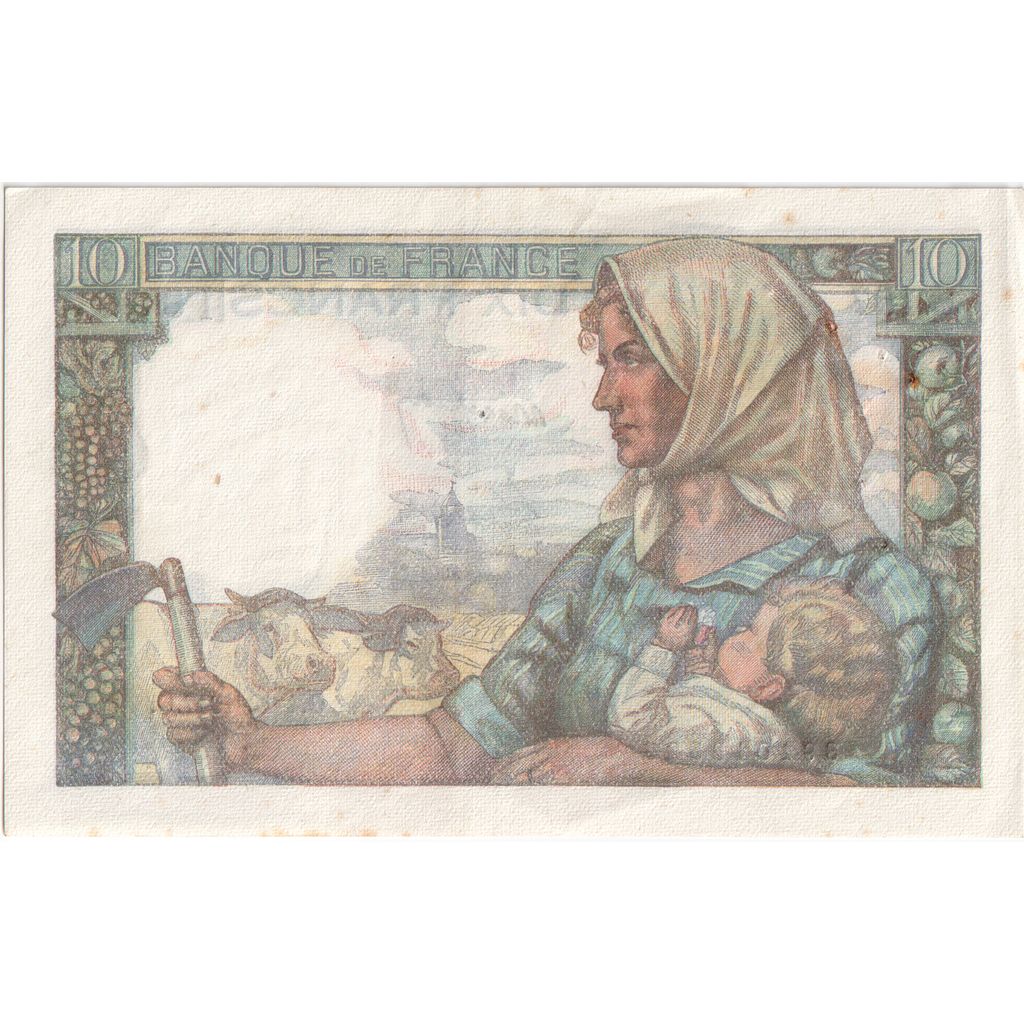 France, 10 Francs, Mineur, 1947-12-04, L.157, AU(55-58)