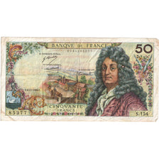 France, 50 Francs, Racine, 1969-11-06, S.154, VF(30-35)