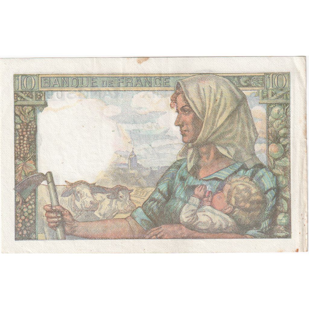 Francia, 10 Francs, Mineur, 1949-06-30, J.196, SPL-