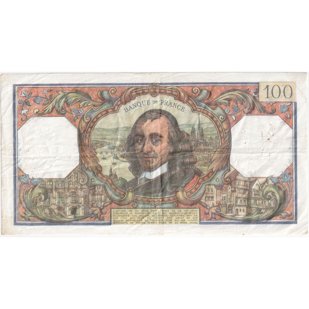 Francia, 100 Francs, Corneille, 1978-10-05, U.1210, BB