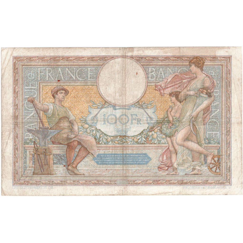 Francja, 100 Francs, Luc Olivier Merson, 1934-11-08, S.46735, VF(30-35)
