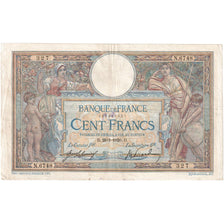 France, 100 Francs, Luc Olivier Merson, 1920-01-28, N.6748, VF(30-35)