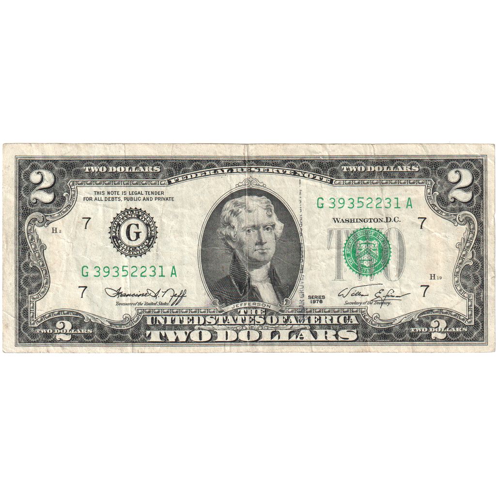 Stati Uniti, 2 Dollars, MB+