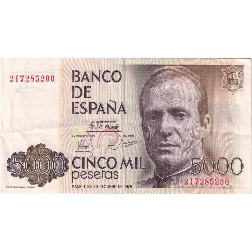 Spanje, 5000 Pesetas, 1979-10-23, TTB
