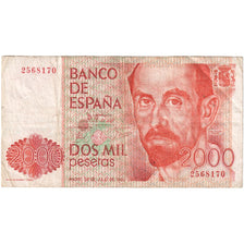 Spanje, 2000 Pesetas, 1980-07-22, TTB