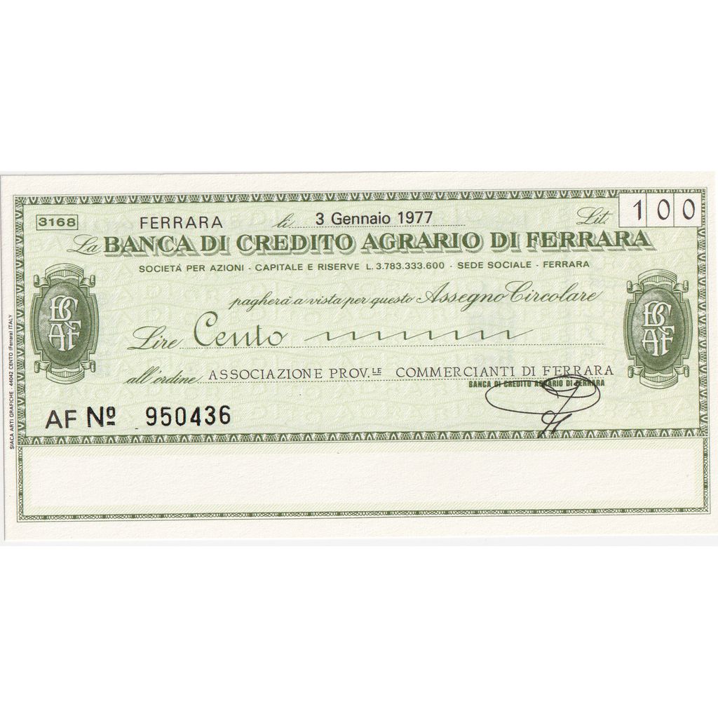 Italie, 100 Lire, 1977-08-04, NEUF