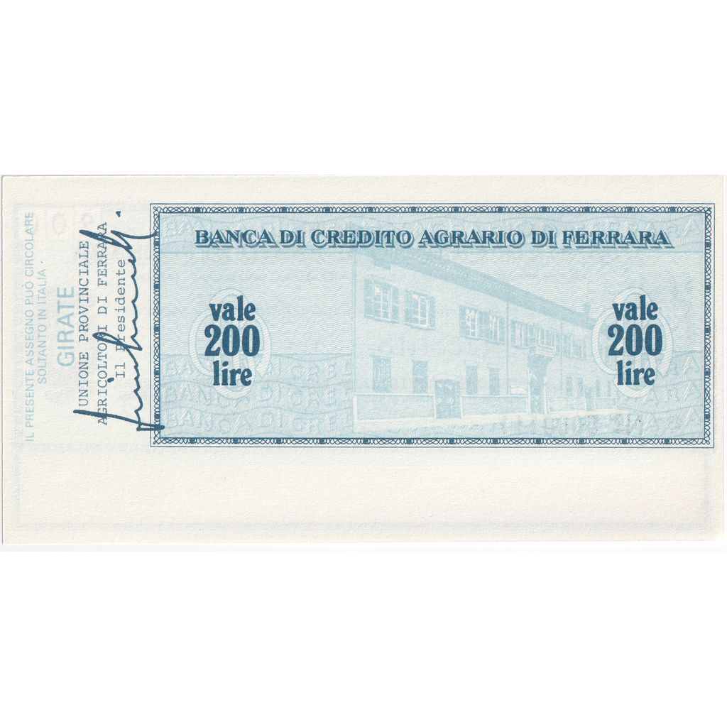 Billet, Italie, 200 Lire, 1977, 1977-02-15, NEUF