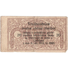 Geldschein, Jugoslawien, 20 Para, 1920, S