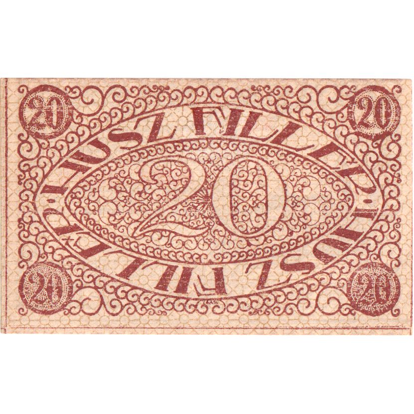 Hungary, Szombathely, 20 Fillér, UNC(63)