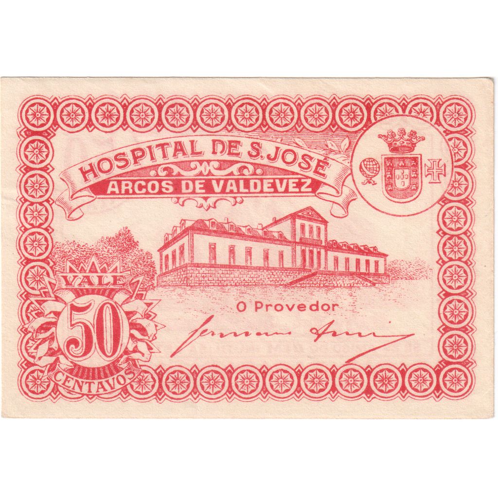 Portogallo, 50 Centavos, 1937, SPL-