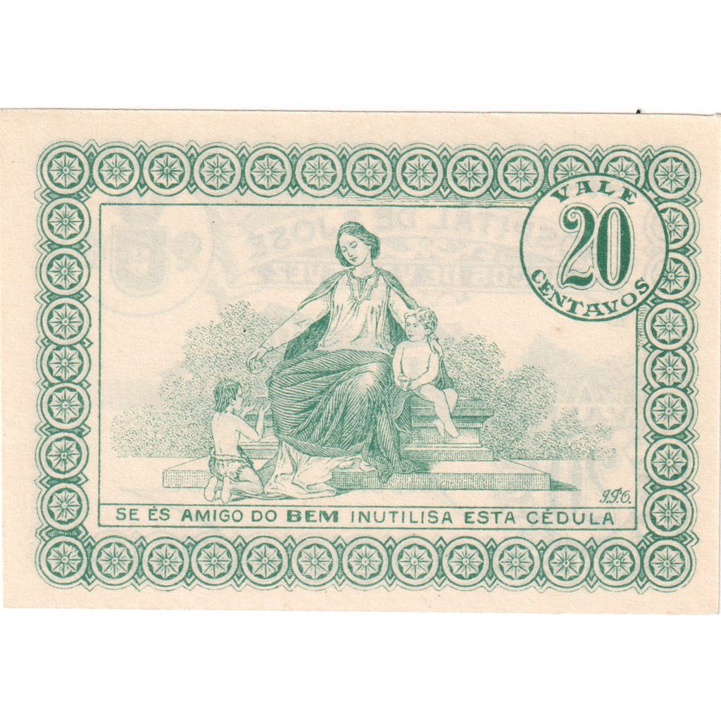 Portugal, 20 Centavos, 1937, UNC(65-70)