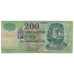 Banconote, Ungheria, 200 Forint, 2001, KM:187a, MB