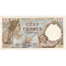 France, 100 Francs, Sully, 1942-04-02, K.30210, EF(40-45)