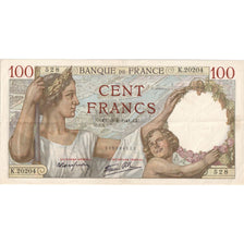 Francja, 100 Francs, Sully, 1941-04-03, K.20204, AU(55-58)