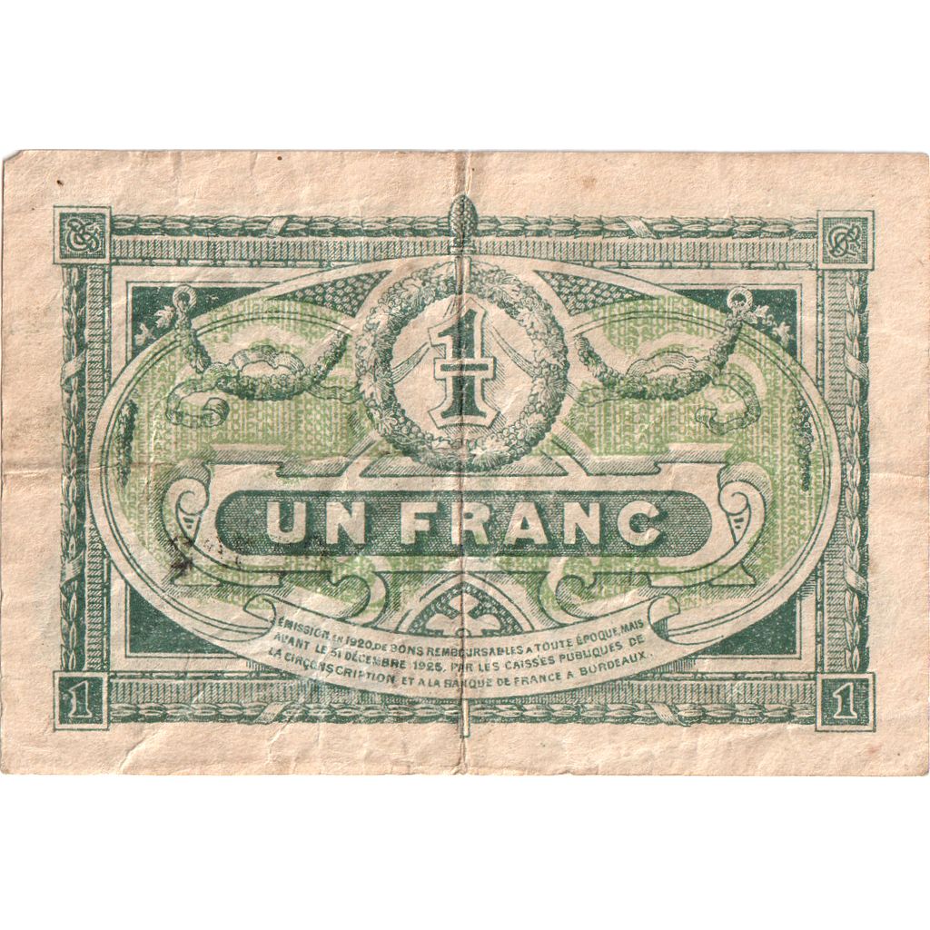 Frankreich, 1 Franc, S+, Pirot:30-26