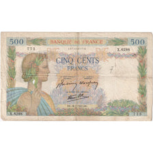 Francja, 500 Francs, La Paix, 1942-07-16, X.6298, VF(20-25)