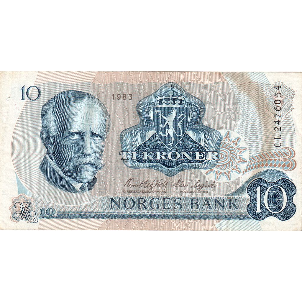 Noorwegen, 10 Kroner, TTB