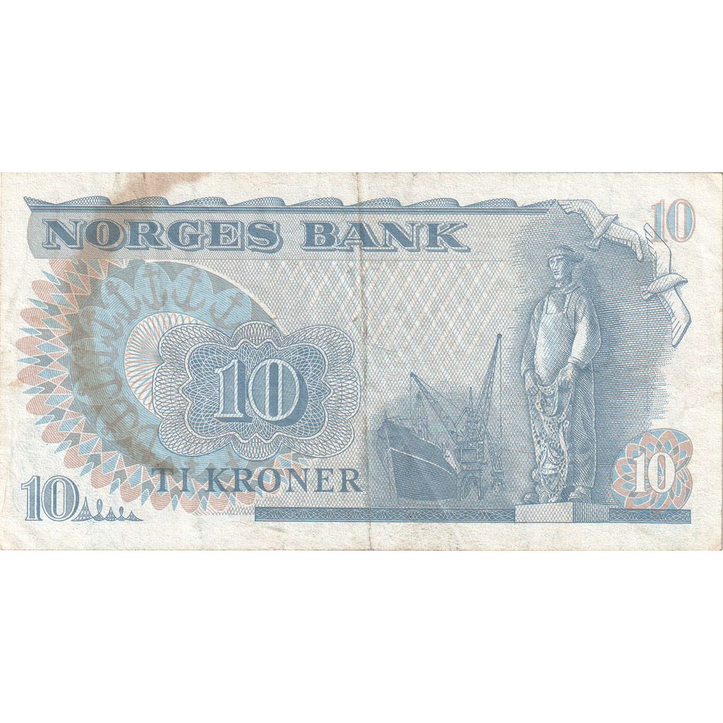 Noorwegen, 10 Kroner, TTB