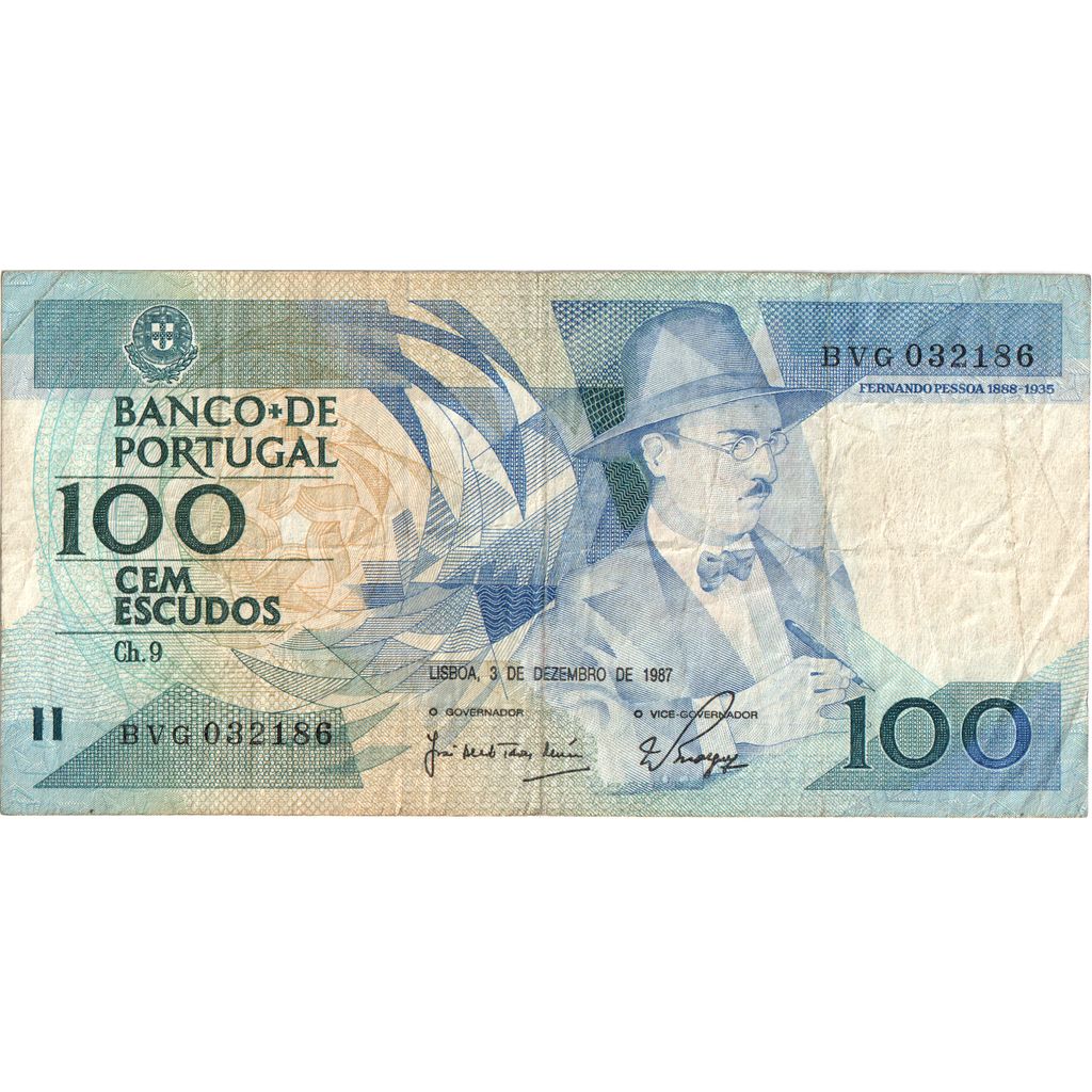 Portugal, 100 Escudos, 1987-12-03, MBC
