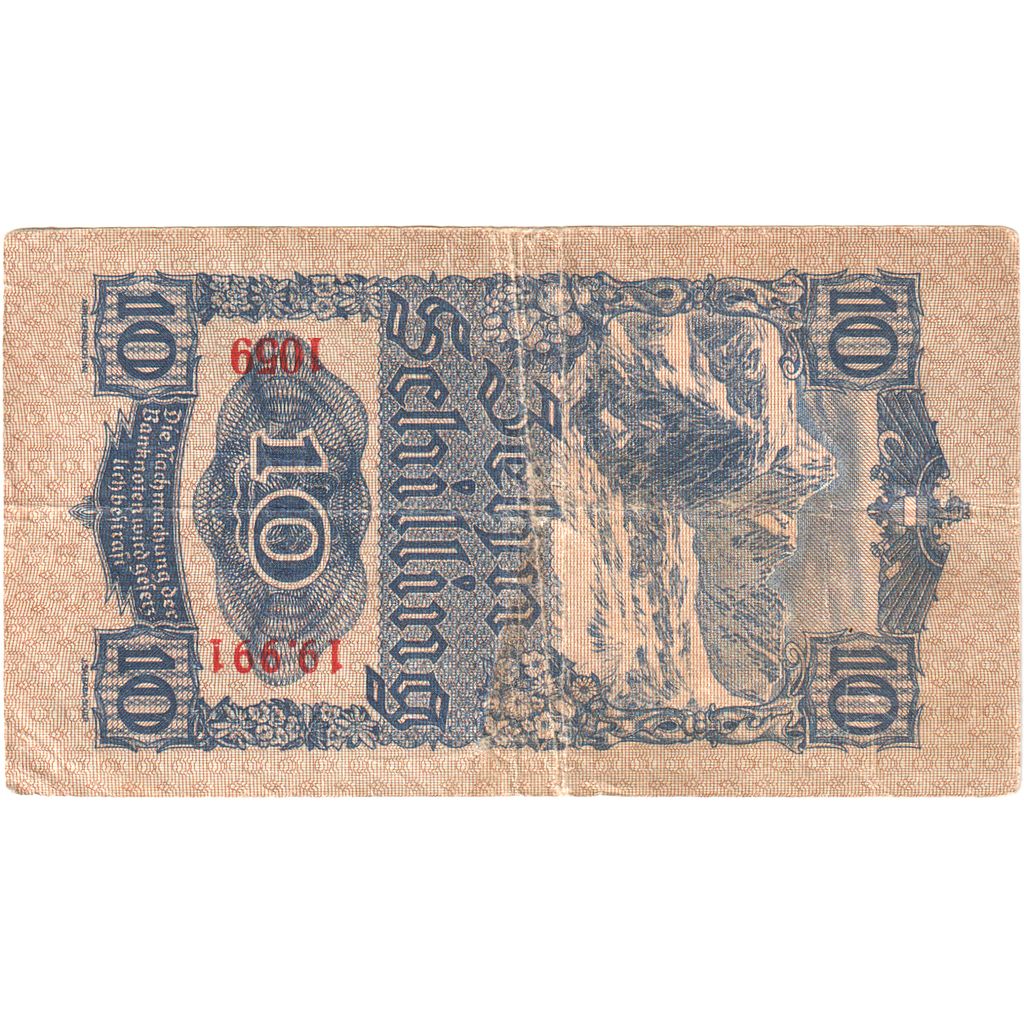 Austria, 10 Schilling, 1945-05-29, BC+