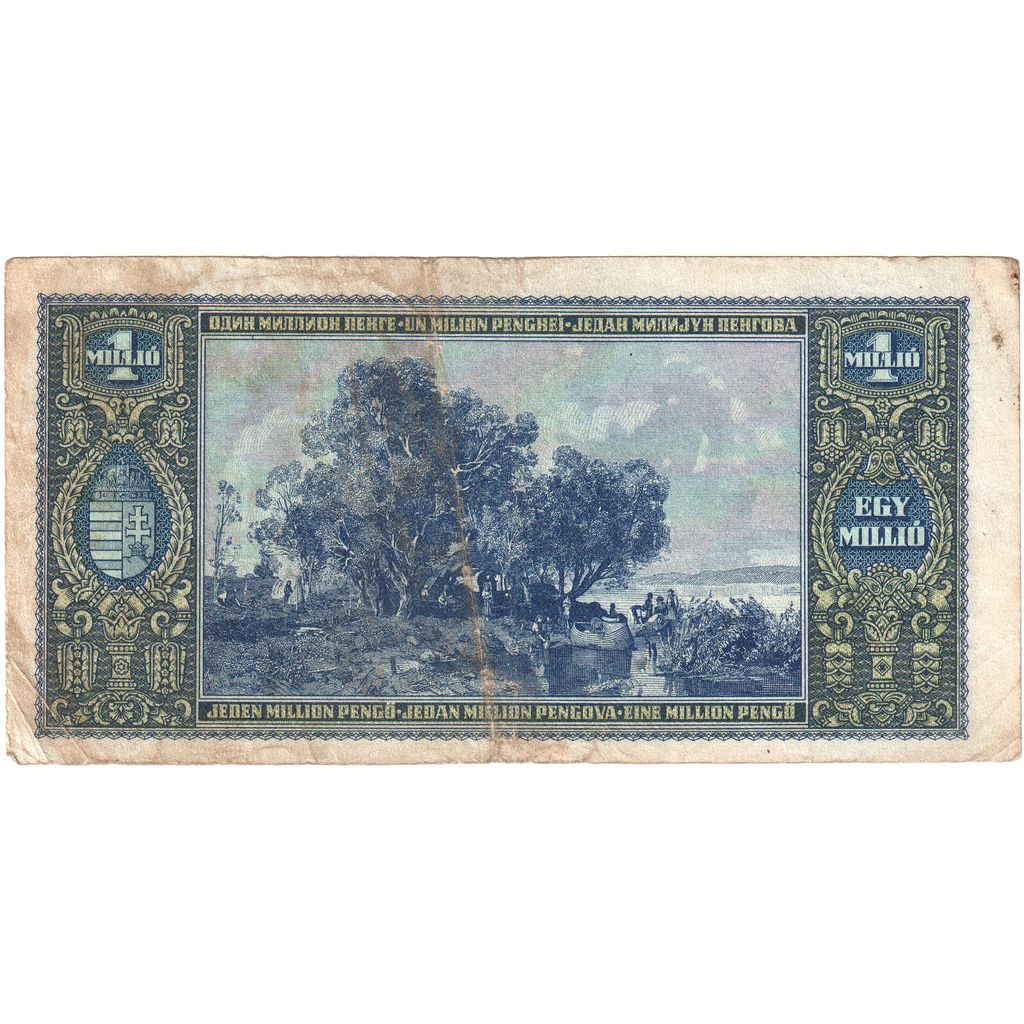 Hungría, 1,000,000 Pengö, 1945-11-16, BC