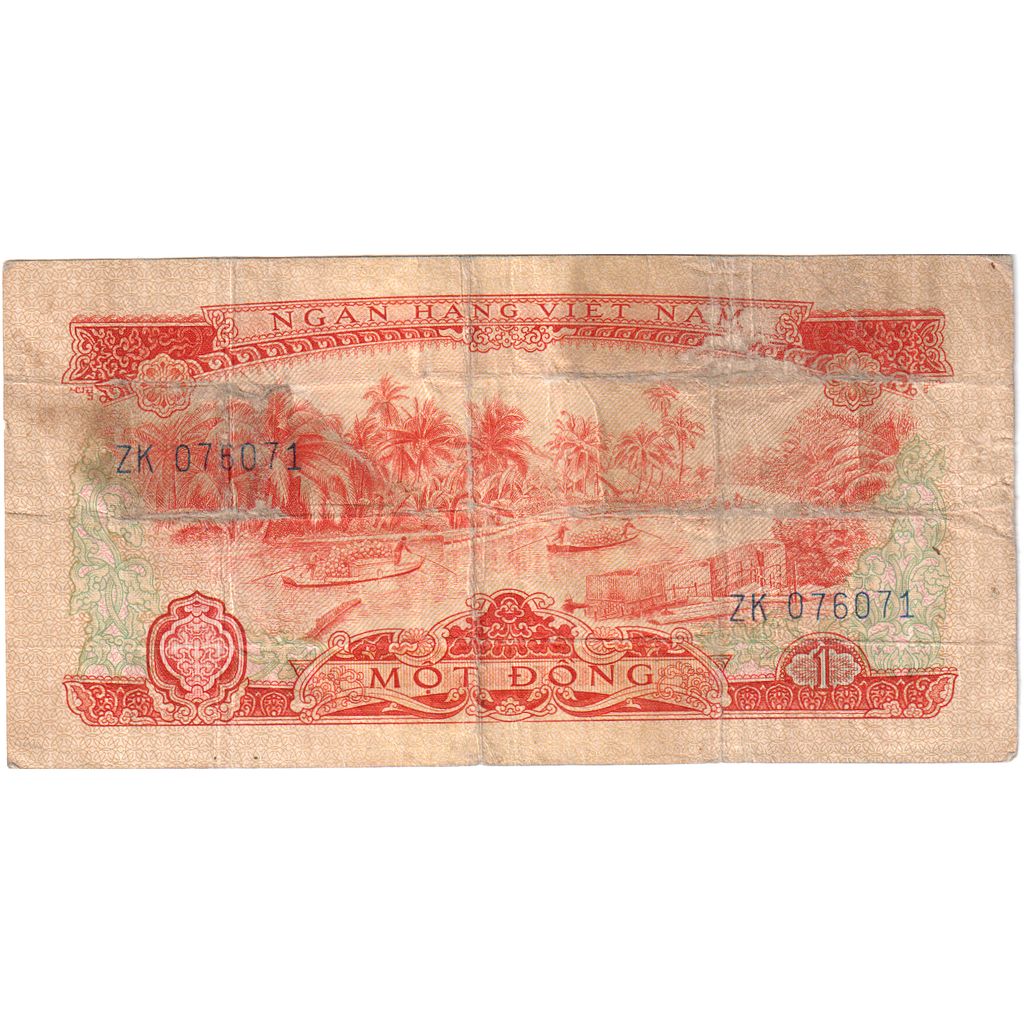 South Viet Nam, 1 D<ox>ng, VF(20-25)