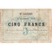 Francia, 5 Francs, 1870-12-04, MB
