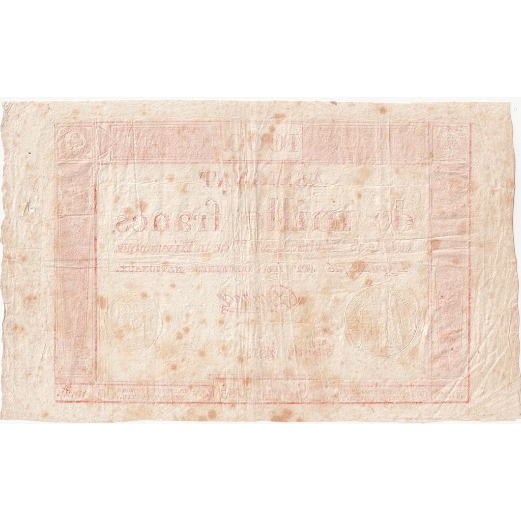 Francia, 1000 Francs, MB+
